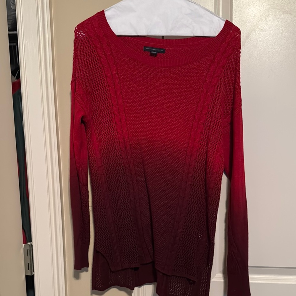 Women's Red Sweater